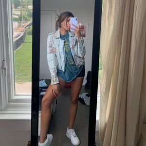 Embroidered Jean Jacket